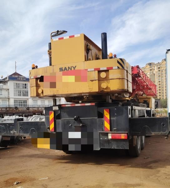 Crane de camion mobile à vendre 55 tonnes de source directe hauteur de travail maximale 52 mètres