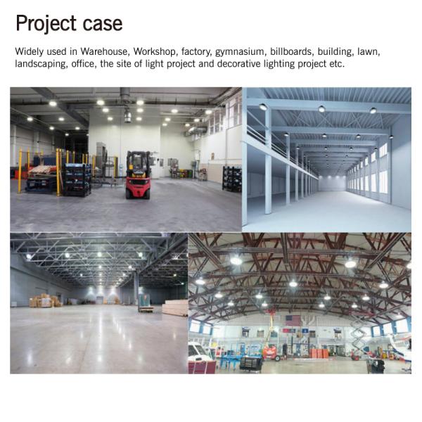 60degree 5000K 277V  Warehouse High Bay Lighting