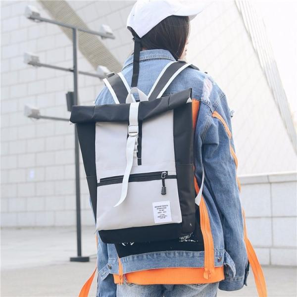 Schoolbag female middle school students Korean version of big backpack Japanese backpack academic business bag