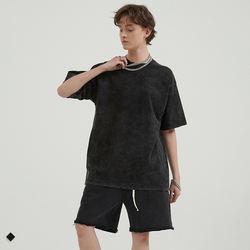                  Mens Washed Vintage T-Shirt Wholesale Blank Cotton Acid Wash Tshirt Personalized Custom Oversized Vintage T Shirt             