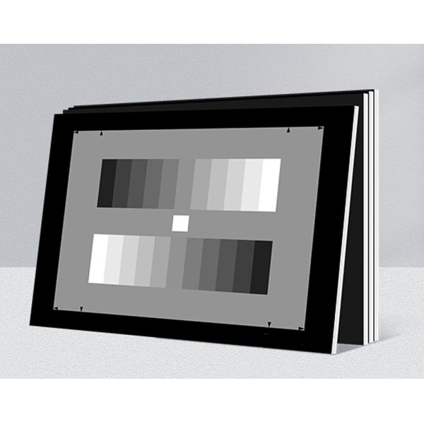 11 Step Grayscale Test Chart Transmissive & Reflective Types Gray Scale Card