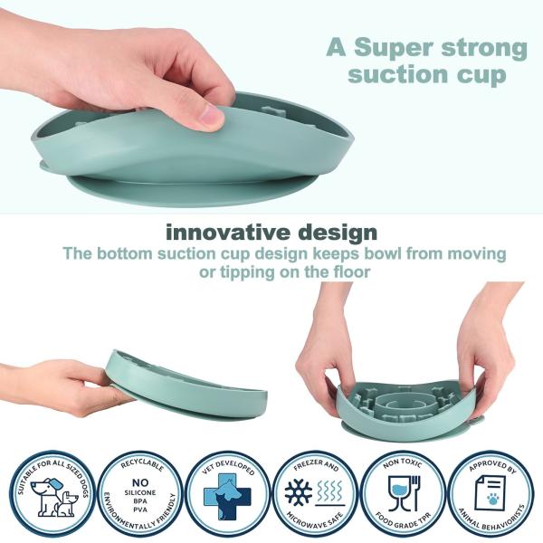 Утварь корма для домашних животных Амазонки новая, Анти--душащая, Анти--выскальзывание, шар еды силикона медленный для собак и кошек