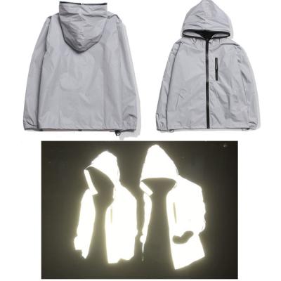 Safety Custom High Light Polyester Grey Reflective Tape For Clothing