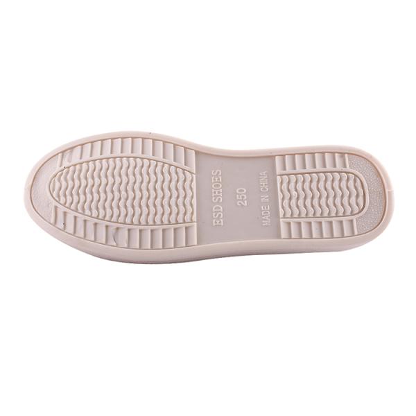 Zapatos unisex ESD para sala blanca, suela de PVC, tallas europeas 34-50, color blanco