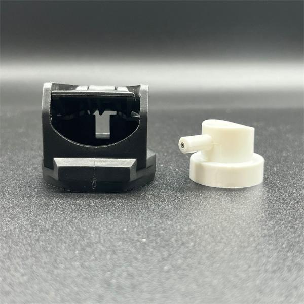 High-Security Female Pepper Spray Valve Cap for Safe and Effective Personal Defense - Compact and Ergonomic Design