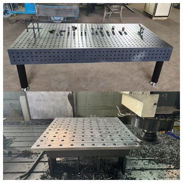 Nitrided Rust Proof Cast Iron 3D Welding Table