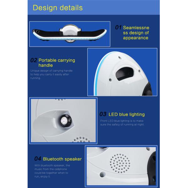 6.5 Inch Wheel 500w One Wheel Hover Board Self Balancing Unicycle