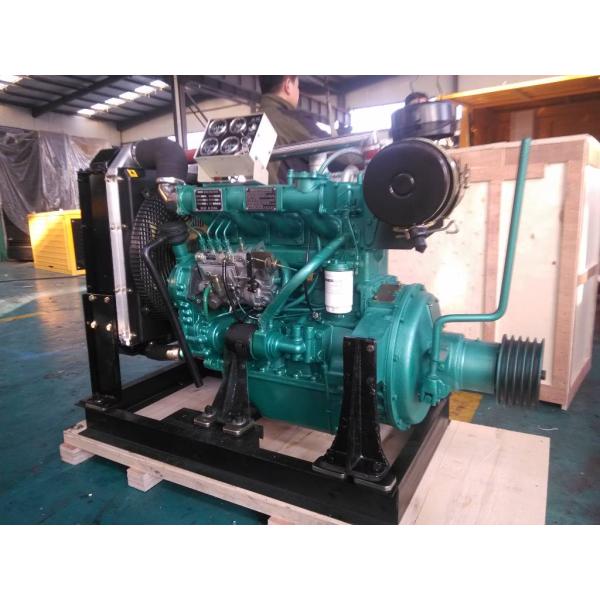Дизельный двигатель Weifang R4110ZLP 75 кВт/100 л.с. 2000 об/мин с муфтой сцепления и ременным шкивом для стационарного привода