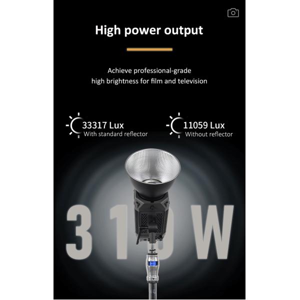 310W Coolcam 300D Fill Light High Brightness For Photography And Short Video