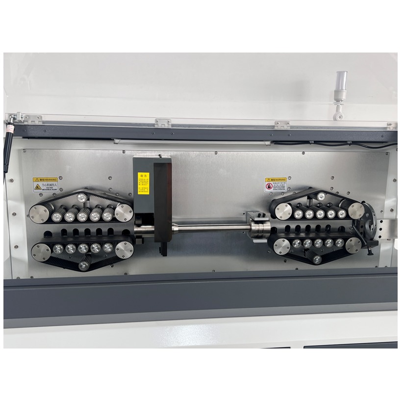 HR-400ST Fully Automatic 12-Wheel Drive Wire Cutting & Stripping Machine 1800W PLC Touch Screen