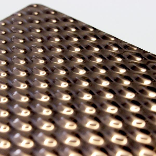 Стена Pvc листа нержавеющей стали 3d воды бить молотком молотком пульсацией декоративная обшивает панелями 4 x 10