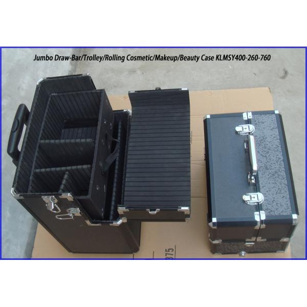 3-Tier Trolley Train Makeup Case with Detachable Drawers KLMSY400-260-760