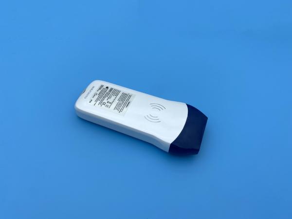 Medical 128 Element Wireless Handheld Color Doppler Linear Ultrasound Probe Built-in Lithium Battery