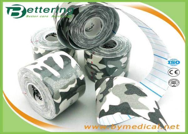 Kinesio Tape 5cm 5m Camo Tape New Camouflage Cloth Kinesio Taping Muscle Physiotherapy Sports Bandage Protective