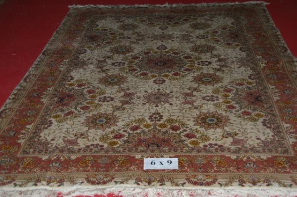 wool/silk mixed persian rug turkish rug traditional rug handmade rug