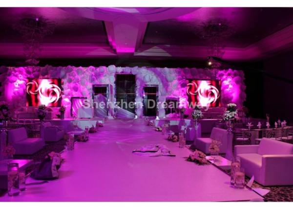 Commercial Indoor LED Screen Rental P4 SMD2121 with Light Hanging Aluminum Cabinet
