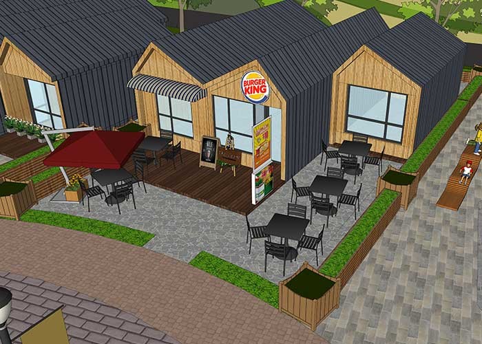 Дома контейнера ISO 40HQ модульные Prefab, дома контейнеров для перевозок доказательства воды