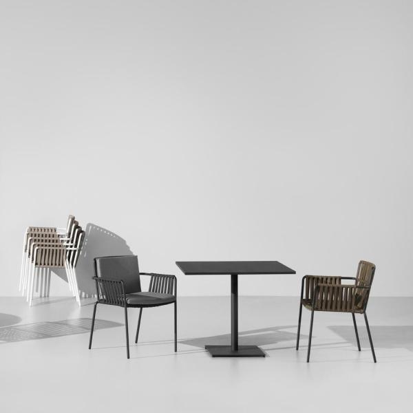 Home Used Outdoor Dining Chair with Customized Good Standard Rope and Foldable Design