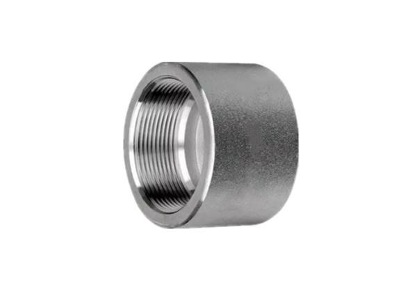 BSPP Stainless Steel Threaded Cap 6000LB ASME B16.11 Pipe Fittings Lightweight