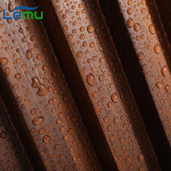 Современный WPC ламинированный плоский стенный плоский панель для внутреннего декорации ограждения