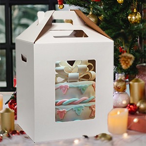 Cajas de embalaje de pasteles personalizables Servicios de impresión CMYK / Pantone Necesidades personalizadas