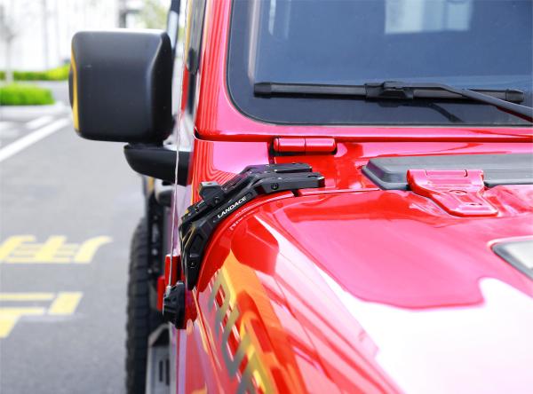 China Manufacture Outdoor Accessories Light Mounting Brackets CNC machined fog Light Mounting Brackets for  Wrangler