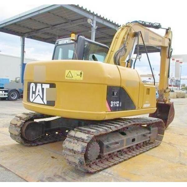 Катерпиляр двигатель Cat 311c Использованный экскаватор В хорошем состоянии и масса машины 12000 кг