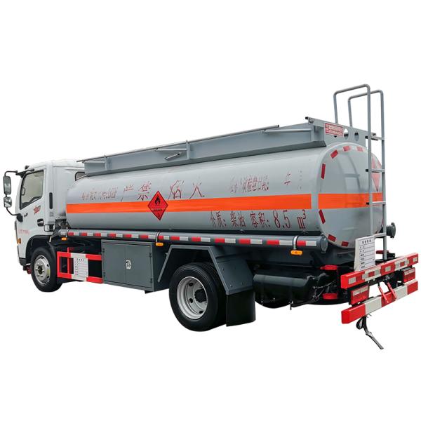 Design Mini Dongfeng 5 Ton Fuel Tank Truck For Edible Vegetable Oil Diesel Carbon Steel Tank