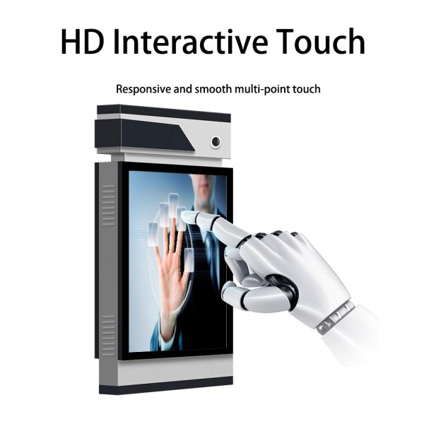 Outdoor Waterproof Freestanding Bus Station Advertising Billboard Screen LED LCD Digital Signage Displays for Elevator Education