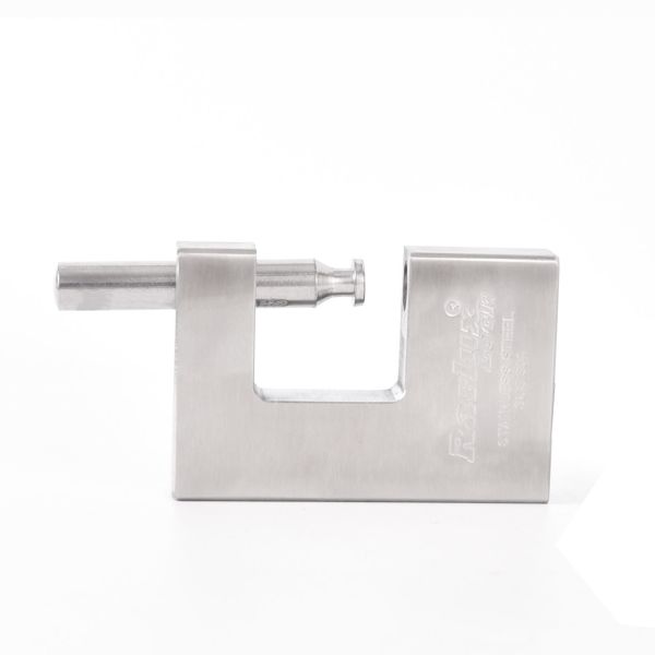 Rarlux Top Security European Heavy Duty Stainless Steel Padlock Top Security Rectangular Padlock