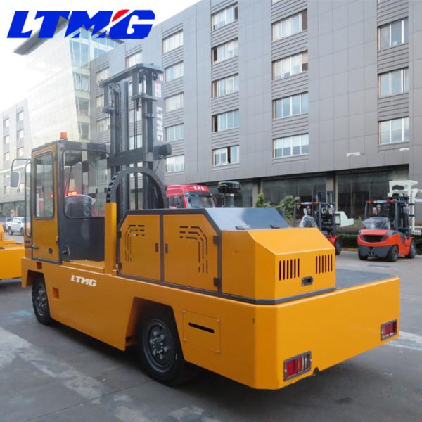 4800mm Lifting Height 3 ton diesel Side Loading Forklift , special forklift