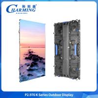 Écran extérieur P2.98 Location Alliage d'aluminium résistant à l'eau Led Wall Scène d'événement