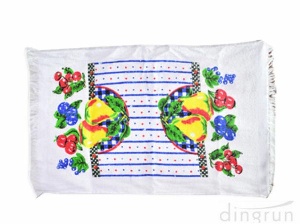 Customized Colorful Kitchen Tea Towels / Luxury Tea Towels Low Cadmium