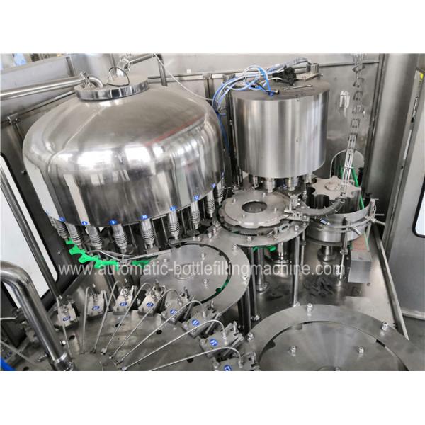 500 Ml Bottled Water Equipment , Stainless Steel Mineral Water Filling Machine