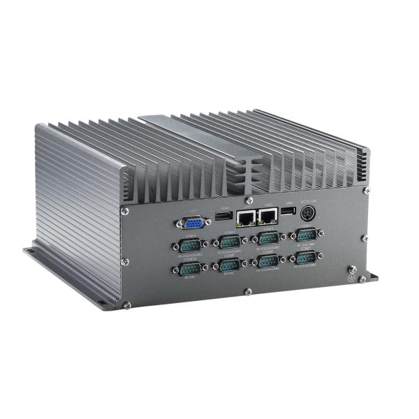 MIS-8705 Fanless Box PC Board Mounted I7 3520M CPU Dual Network 10 Series 6 USB