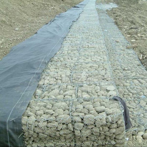 Pvc Coated Hexagonal Woven Wire Mesh For Rockfall Protection