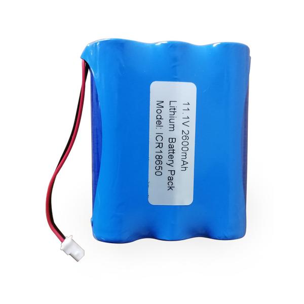 Клетка 2600mah лития пакета 11.1V Icr18650 UN38.3 3S1P 12V 18650
