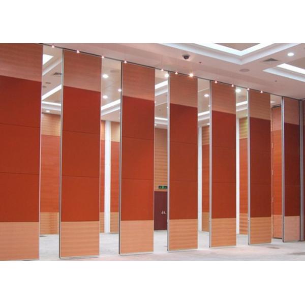 Movable Partition Operable Walls In Fabric With Sponge Soft Cover For Convention Center