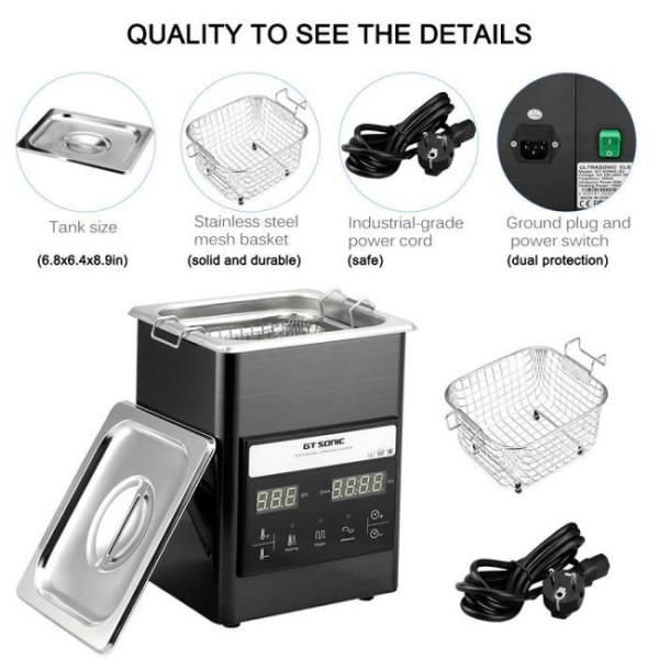 Уборщик цифров сенсорной панели ультразвуковой, уборщик нержавеющей стали ультразвуковой