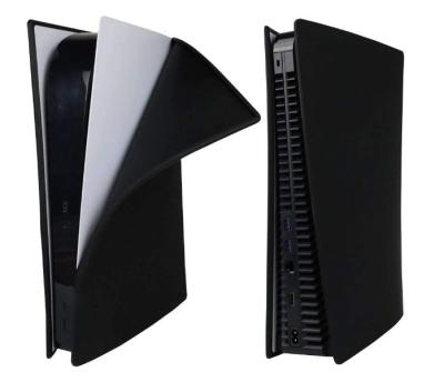 Non-slip Playstation5 Game Machine Dust Shell Waterproof Protective Silicone Cover Host Ps5 Controller Panel Skin Case Game Accessories