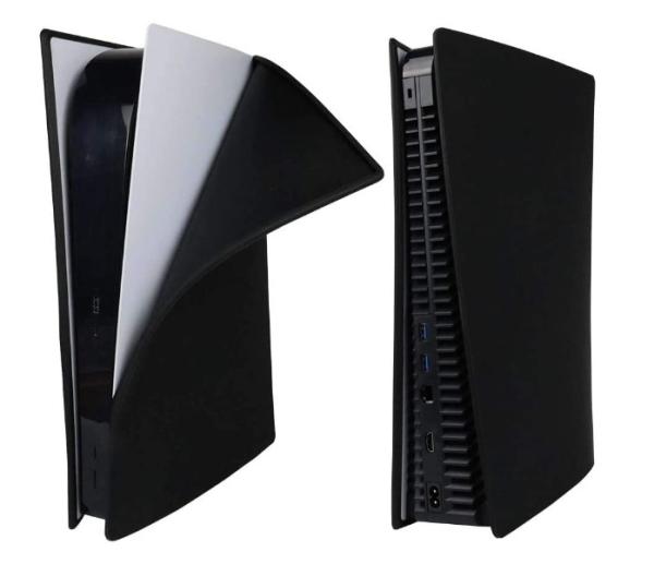 Non-slip Playstation5 Game Machine Dust Shell Waterproof Protective Silicone Cover Host Ps5 Controller Panel Skin Case Game Accessories