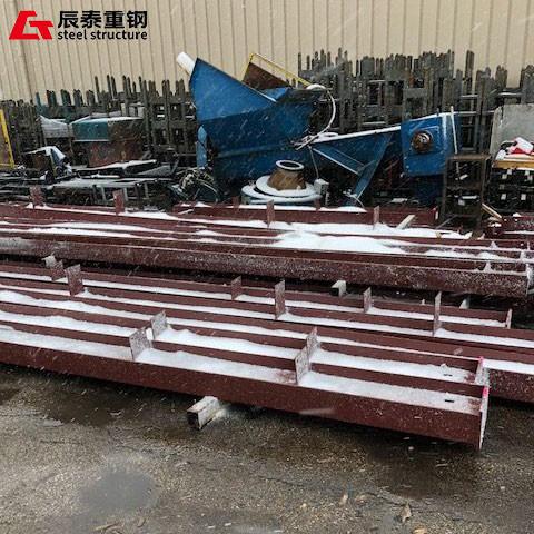 Q235 Galvanized Steel Structure Workshop Metal Frame Warehouse Wind Resistant