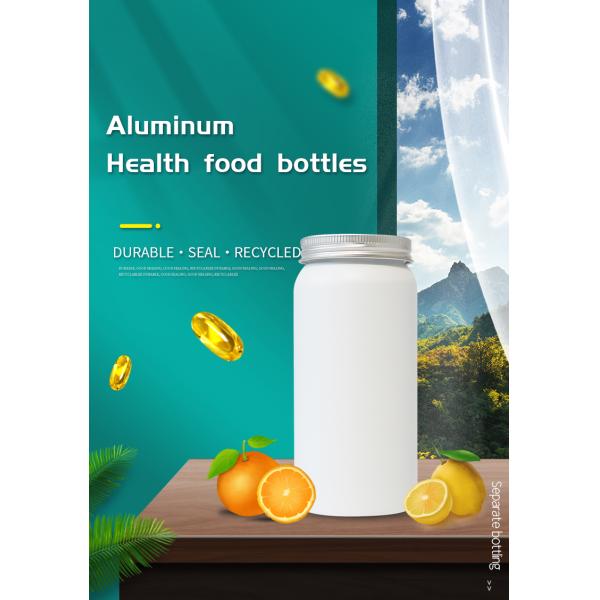 Держатель бутылки таблетки крышки 250g SGS облегченный многоразовый CRC алюминиевый