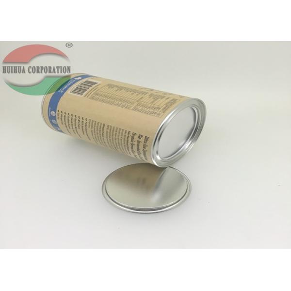 Трубка олова Суперфоодс Муэсли бумаги упаковывая с крышкой рычага Пенни