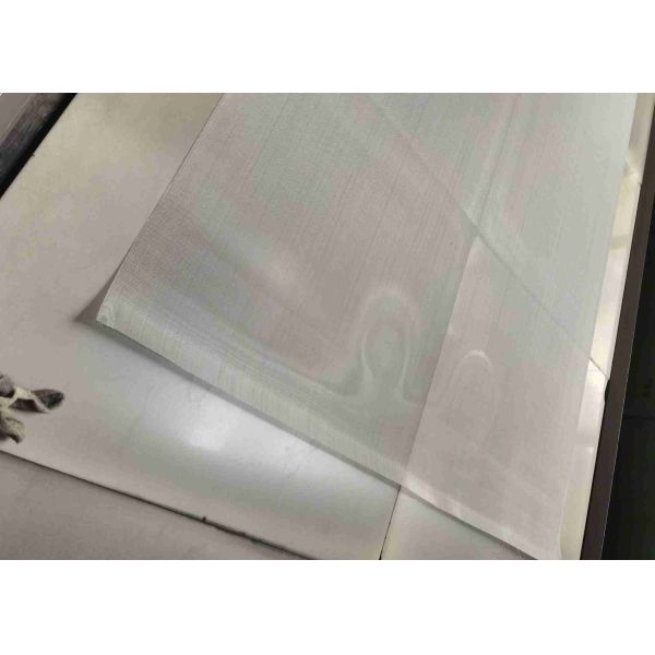 Plain Weave Stainless Steel Woven Wire Mesh With 27mesh Smooth Pore Wall No Burrs
