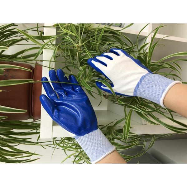 Electromobile и полиэстер обслуживания велосипеда белый вяжут голубые перчатки нитрила