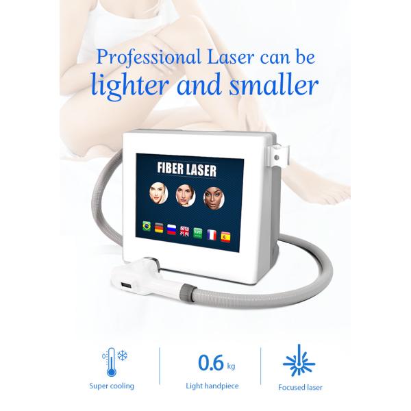 Эффективный волоконно-сдвоенный диодный лазерный постоянный удаление волос машина 1200W мощность безболезненный эпилятор