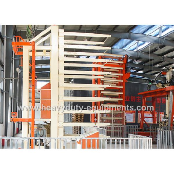 Industrial Automated Concrete Brick Making Machine 12-20 S Per Mould 1300×1050 mm Forming Area