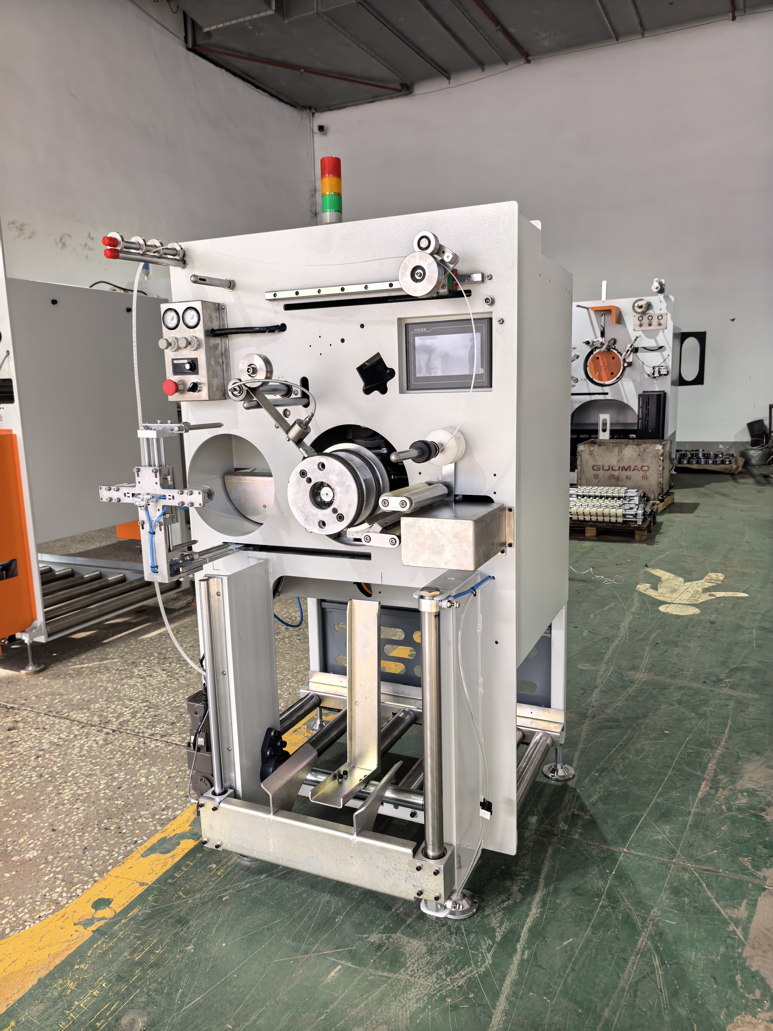 200mm 250mm Automatic Tape Winding Machine 220V Automatic Winding System