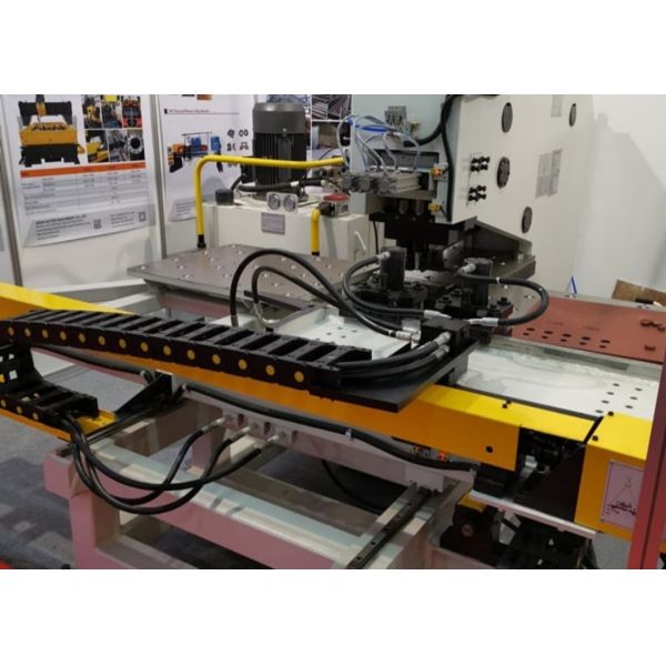 Automatic CNC Hydraulic Punching Machine For Power Transmission Line Tower Connection Plate